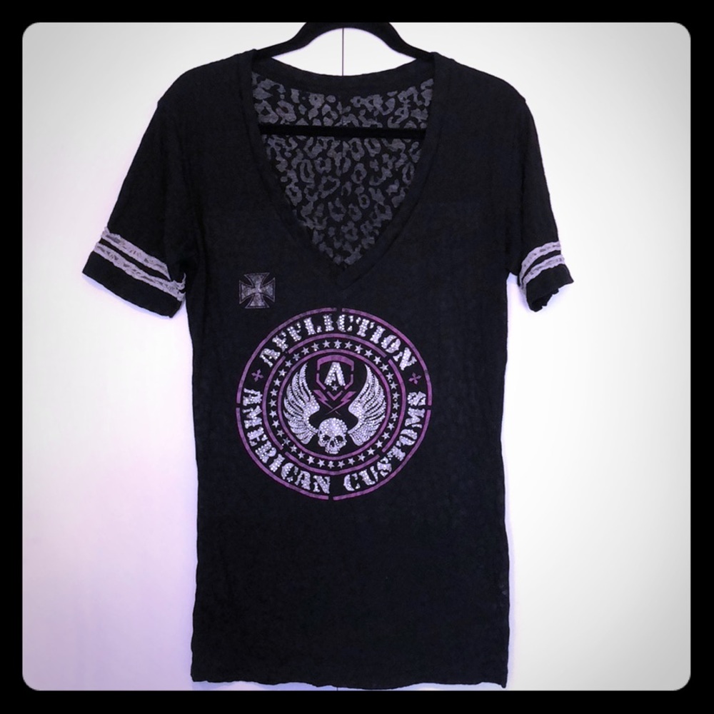 Affliction burnout shirt